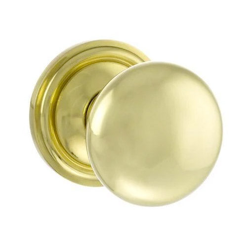 Aged Brass 63mm Reeded Beehive Mortice Door Knobs (Solid Brass) - SB2106AGB