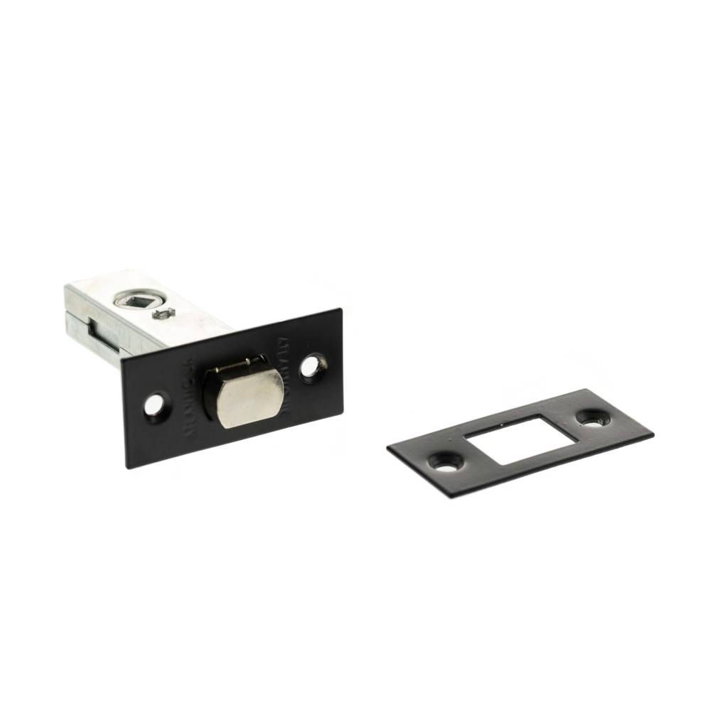 2.5, 3 And 4 Inch - Matt Black Bathroom Deadbolt product image