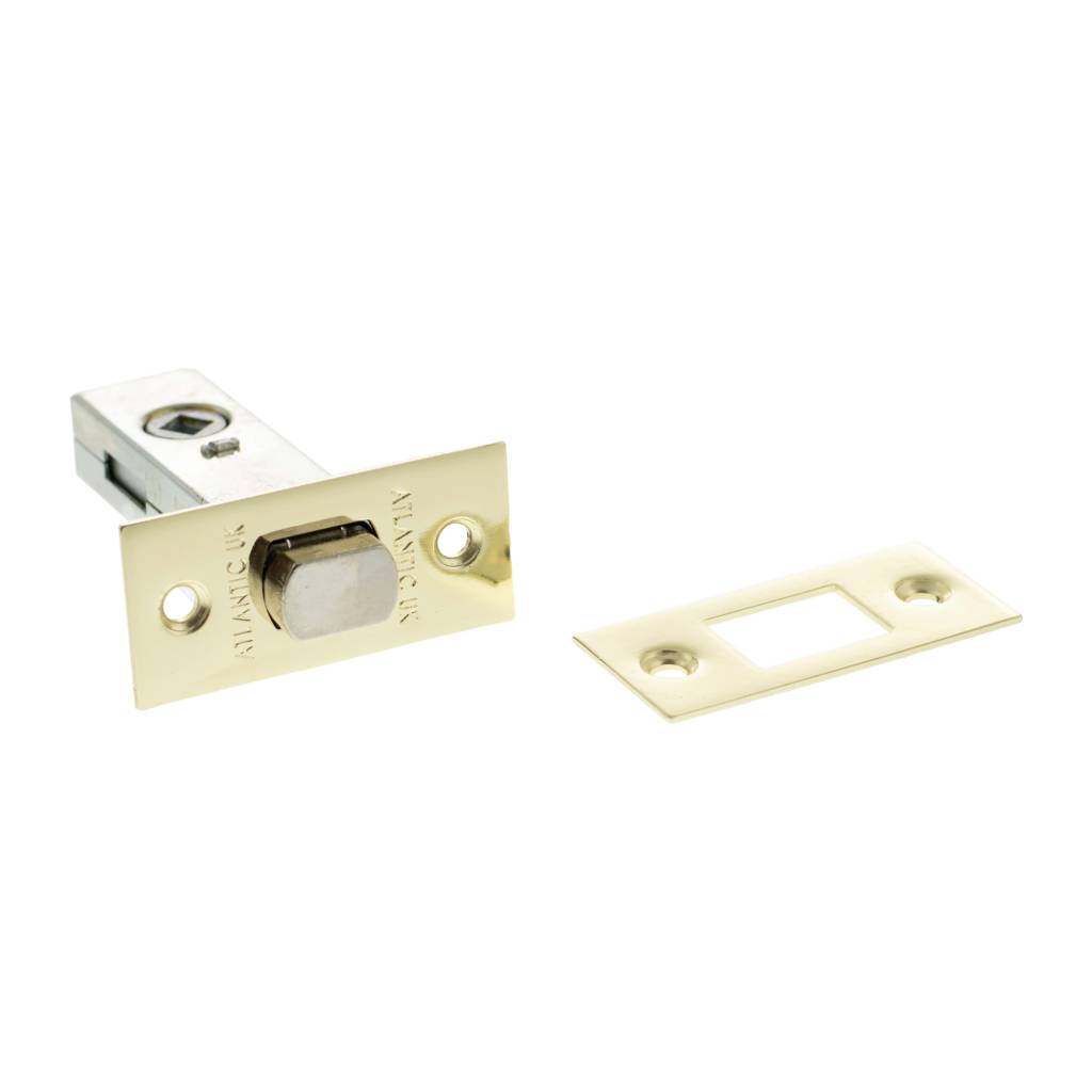 2.5, 3 And 4 Inch - Polished Brass Bathroom Deadbolt product image