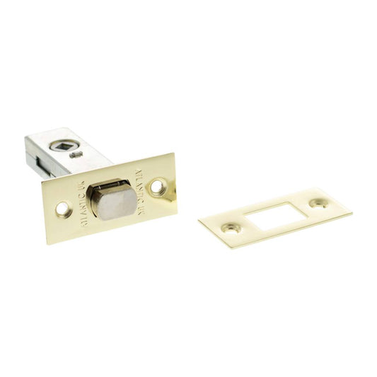 2.5, 3 And 4 Inch - Polished Brass Bathroom Deadbolt product image