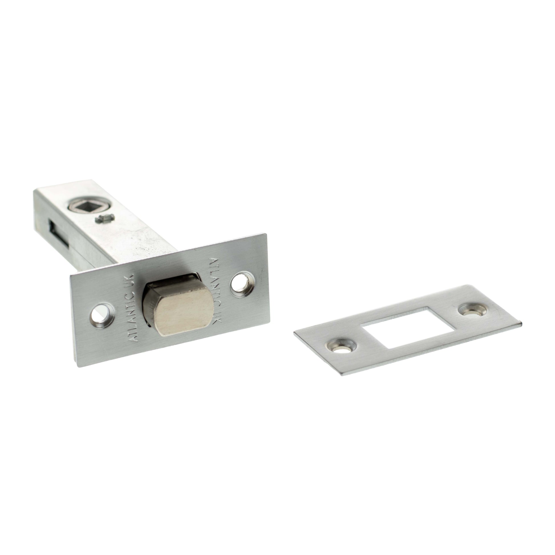 2.5, 3 And 4 Inch - Satin Chrome Bathroom Deadbolt product image