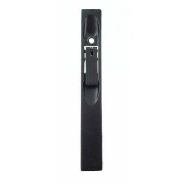 Matt Black Lever Action Flush Fitting Bolt - 6 Inch