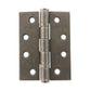 4 Inch Pewter Distressed Silver Ball Bearing Grade 13 Hinges - AH1433DS product image