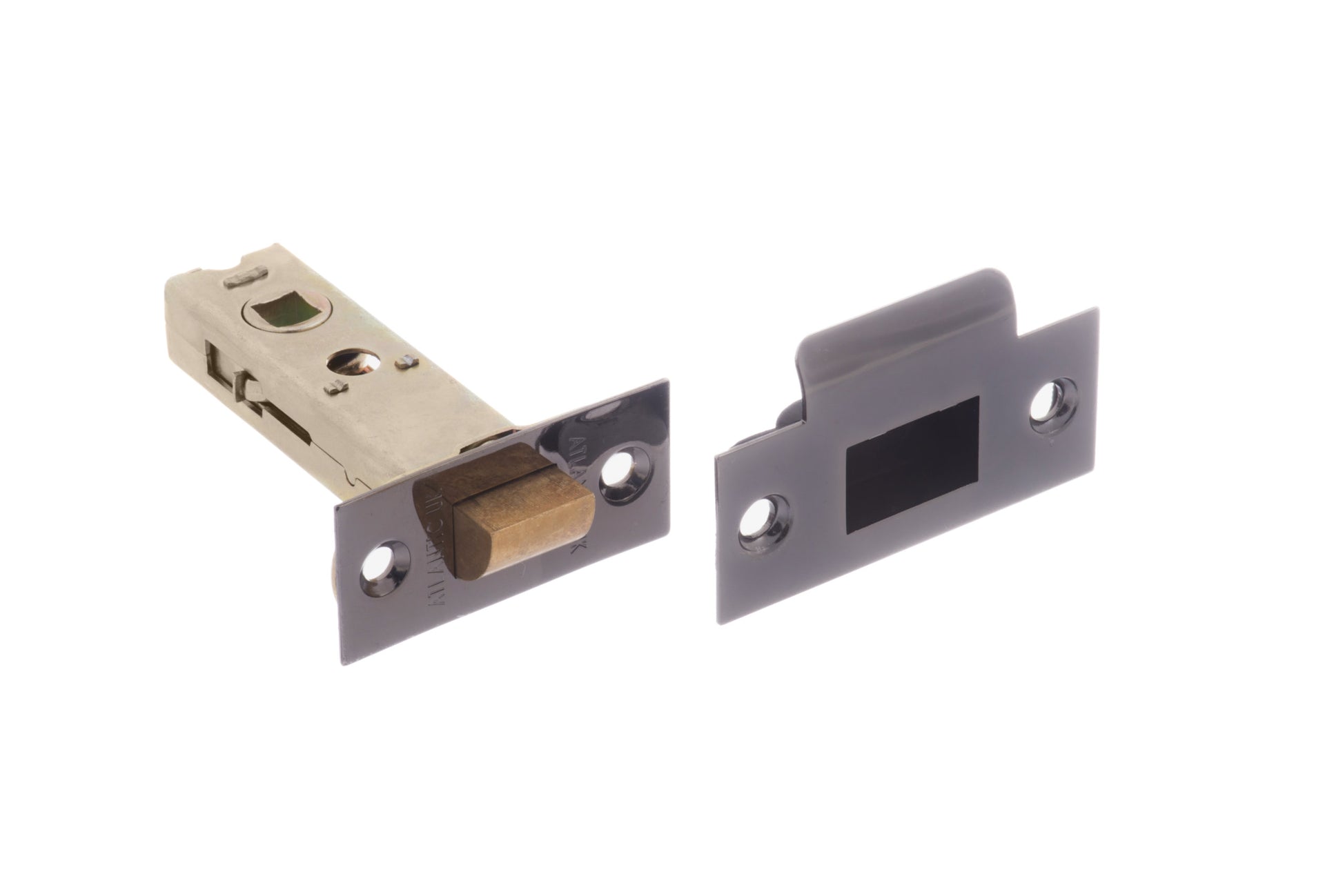 3 Inch AL3BN Black Nickel Heavy Sprung Mortice Latch product image