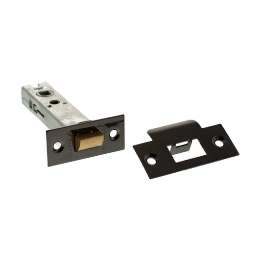 4 Inch AL4BN Black Nickel Heavy Sprung Mortice Latch product image
