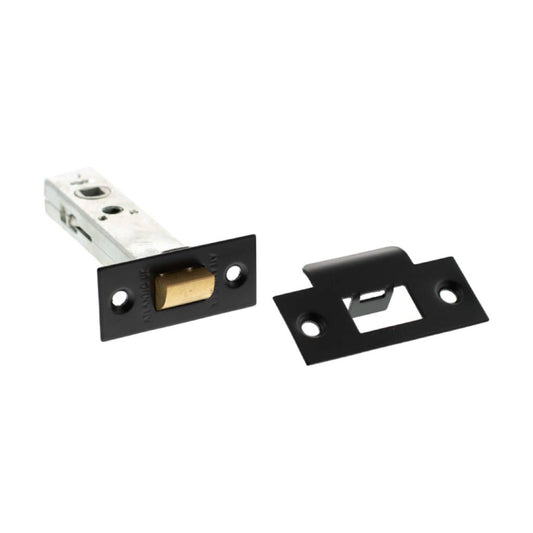 4 Inch AL4MB Matt Black Heavy Sprung Mortice Latch product image
