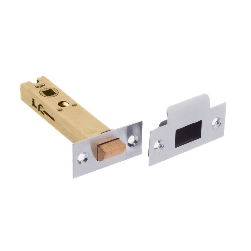 4 Inch AL4SC Satin Chrome Heavy Sprung Mortice Latch product image