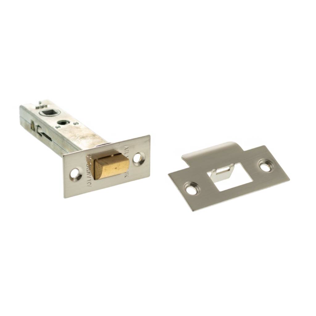 4 Inch AL4SN Satin Nickel Heavy Sprung Mortice Latch product image