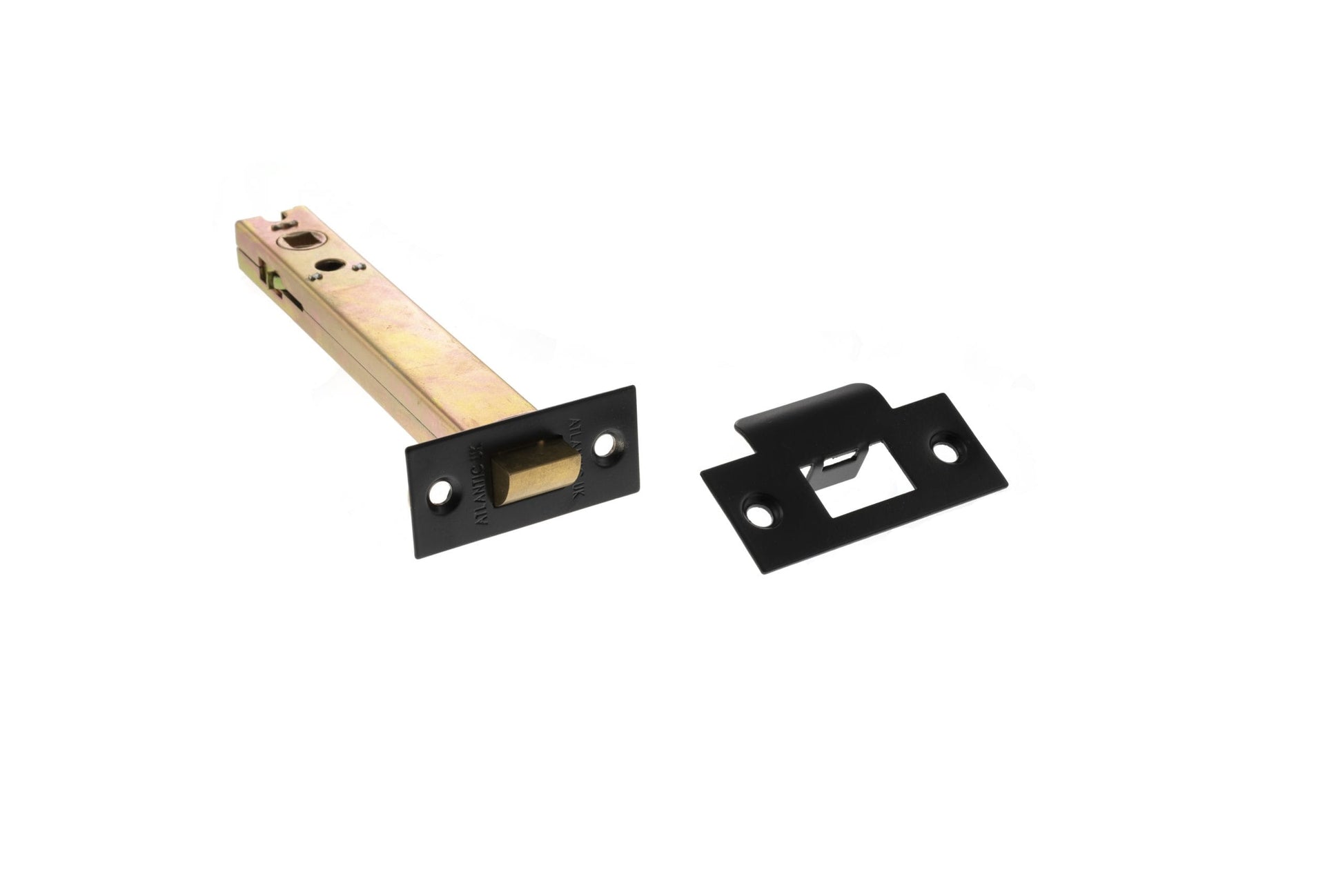 6 Inch AL6MB Matt Black Heavy Sprung Mortice Latch - 130mm Backset product image