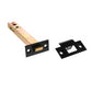 6 Inch AL6MB Matt Black Heavy Sprung Mortice Latch - 130mm Backset product image