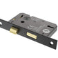 Matt Black 3 Lever Mortice Sash Lock - 2.5 & 3 Inch product image