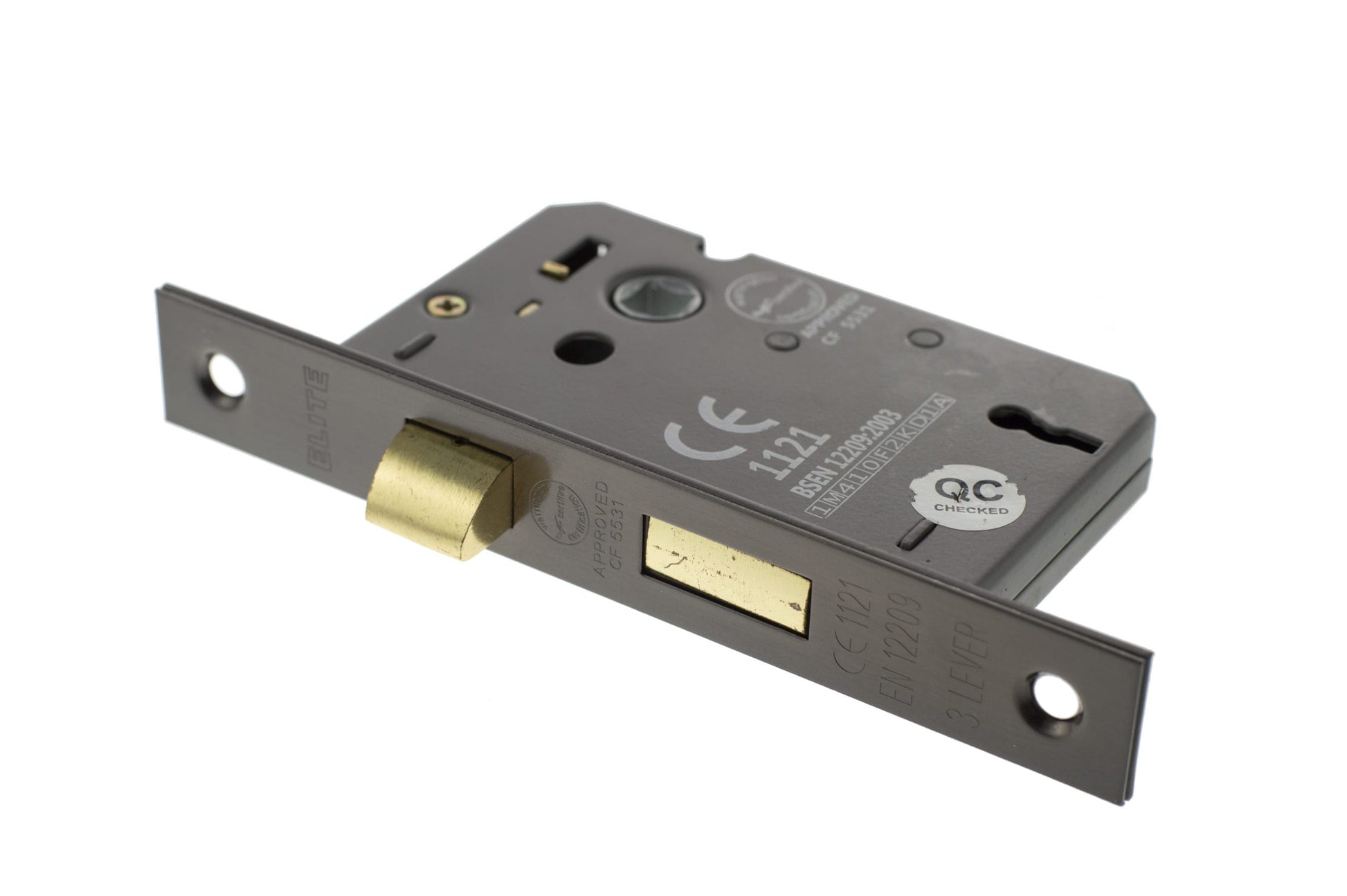 Urban Bronze 3 Lever Mortice Sash Lock - 2.5 & 3 Inch product image