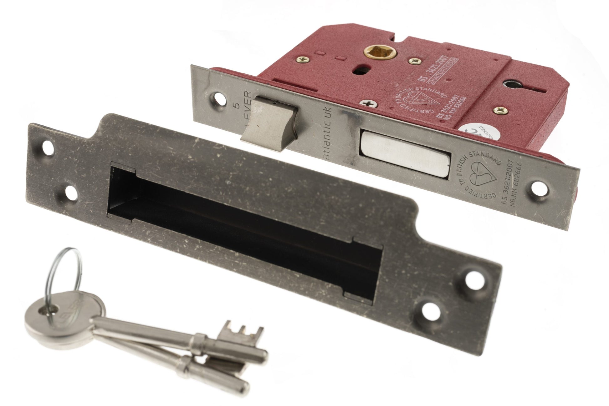 5 Lever Insurance Approved Sash Lock, 2.5 Inch - ALKSASH5LK25 - VARIOUS FINISHES