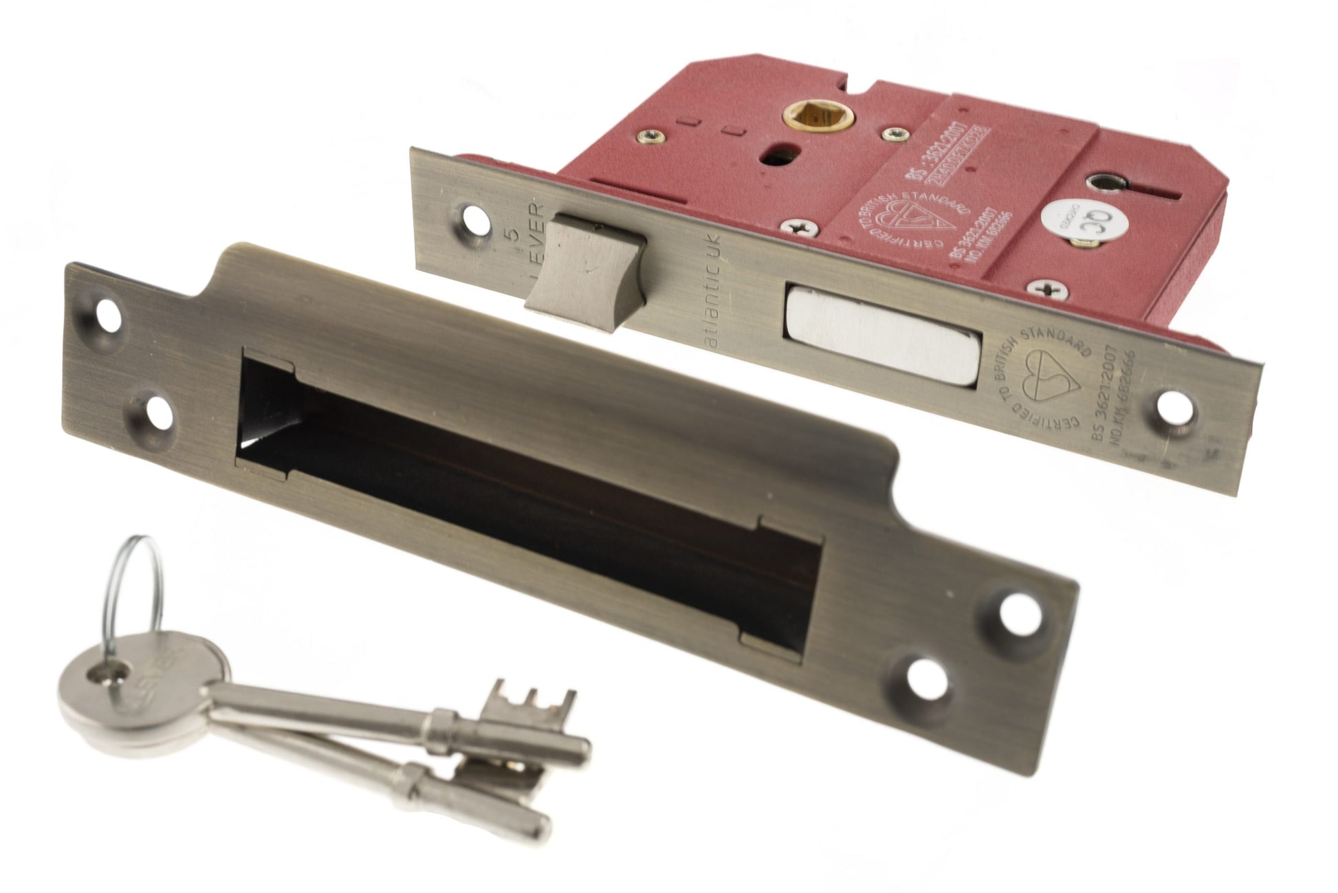 5 Lever Insurance Approved Sash Lock, 2.5 Inch - ALKSASH5LK25 - VARIOUS FINISHES