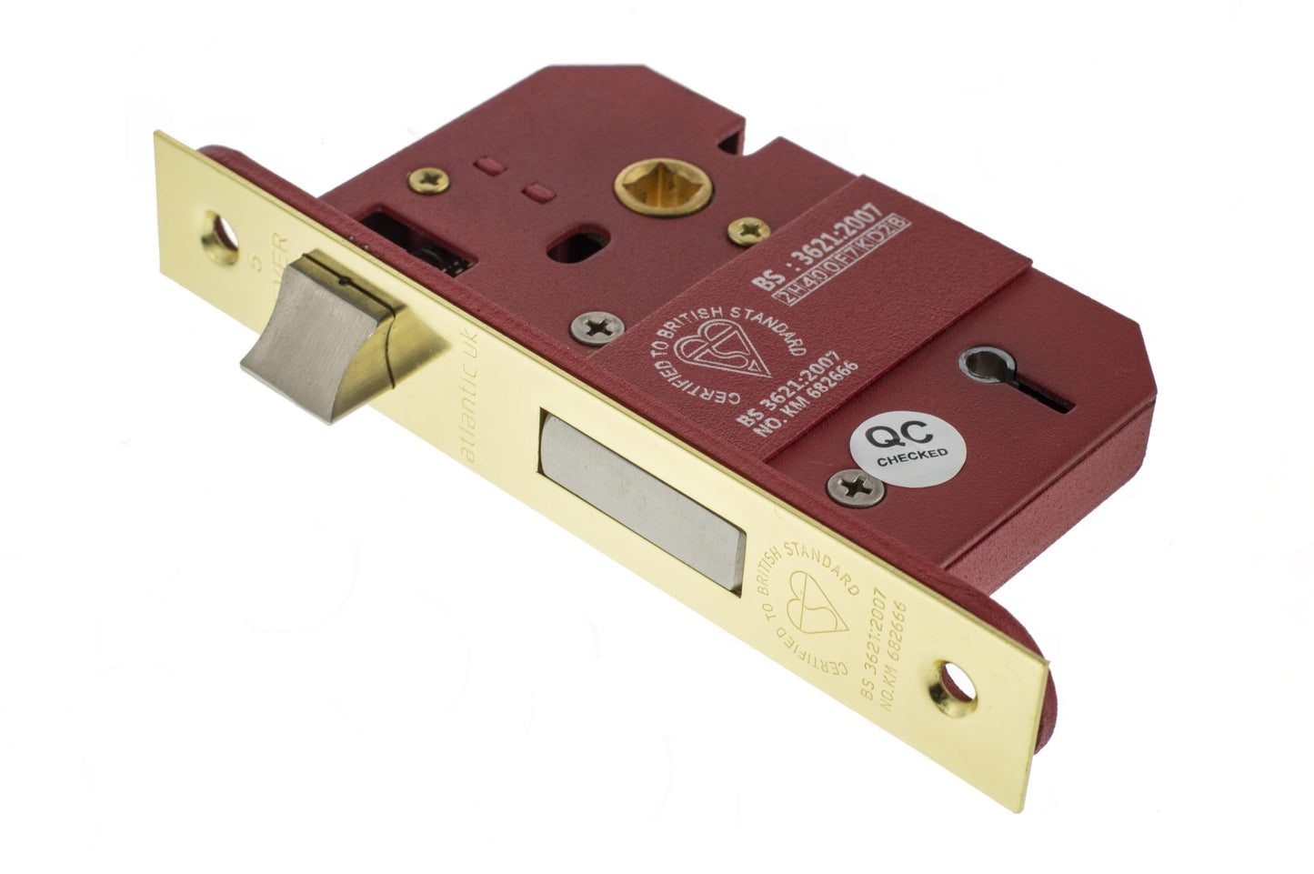 5 Lever Insurance Approved Sash Lock, 2.5 Inch - ALKSASH5LK25 - VARIOUS FINISHES