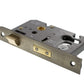 Matt Antique Brass Euro Profile Mortice Sash Lock - 2.5 & 3 Inch product image
