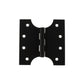 4 x 4 Inch Matt Black Atlantic UK Parliament Hinges - APH424MB product image