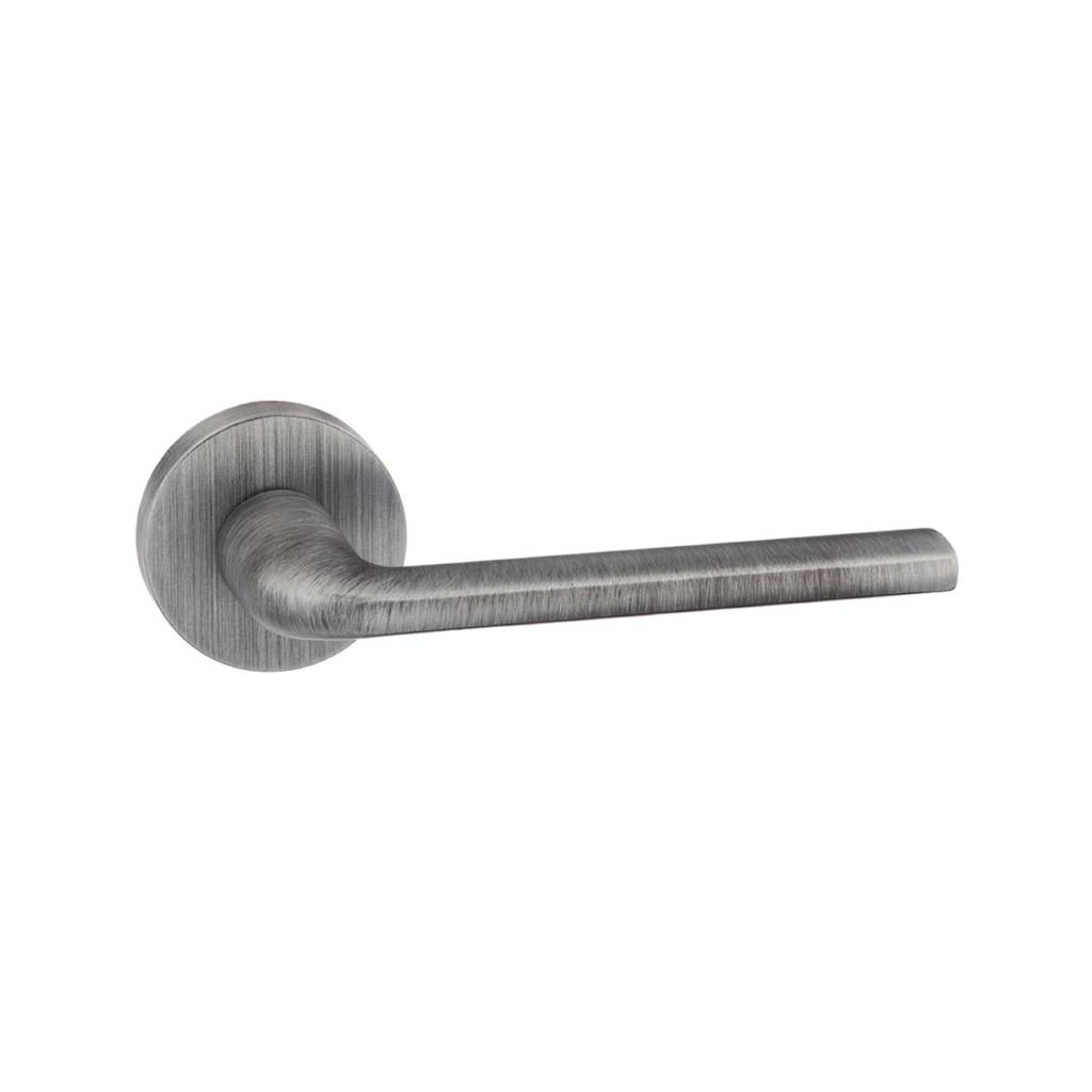 Atlantic UK Urban Graphite Milly Forme Door Handles On Round Rose - FMR133UG Matt Pewter product image