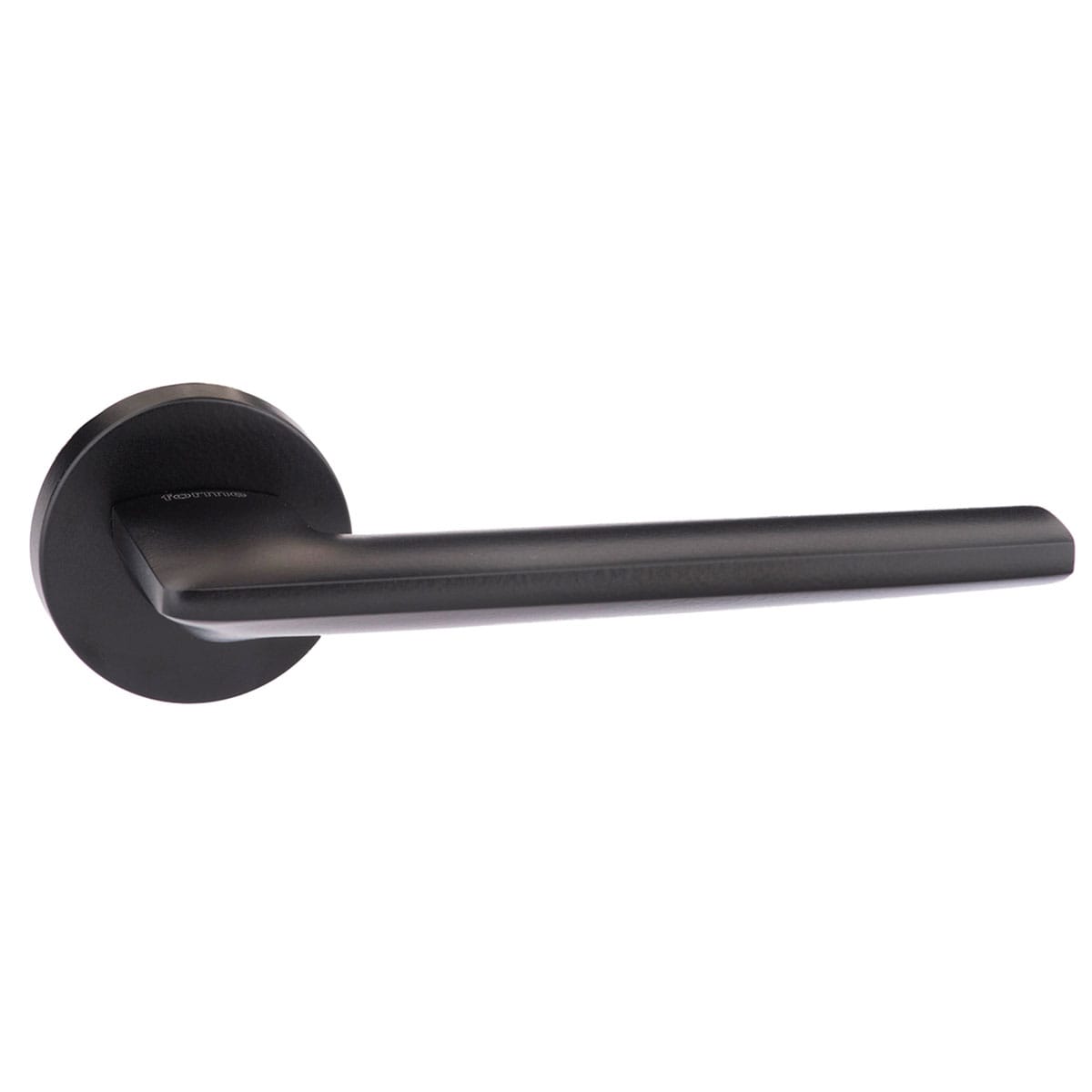 Atlantic UK Forme FMR422MB 'Boston' Matt Black Door Handles on Round Rose product image