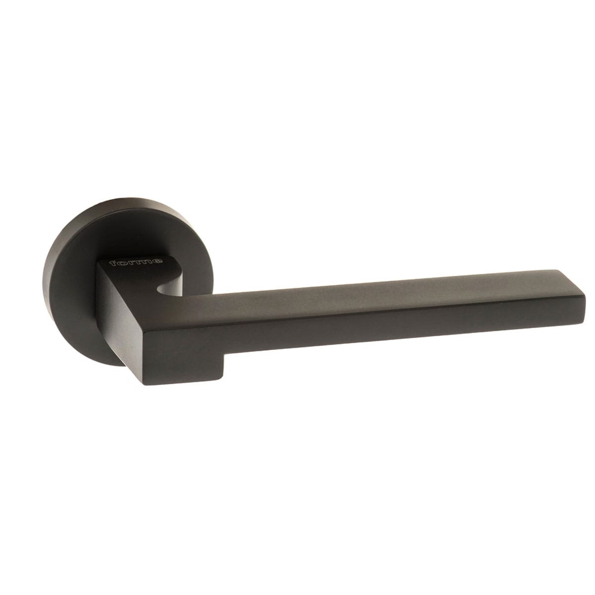 Atlantic UK Forme FMR430MB 'Ginevra' Matt Black Door Handles on Round Rose product image