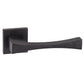 Atlantic UK Forme FMS213MB 'Artemide' Matt Black Door Handles on Square Rose product image