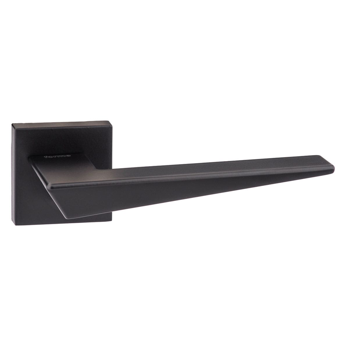 Atlantic UK Forme FMS215MB 'Naxos' Matt Black Door Handles on Square Rose product image