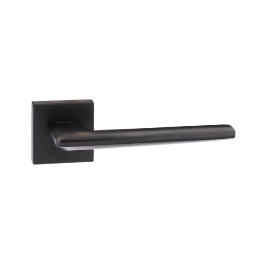 Atlantic UK Forme FMS422MB 'Boston' Matt Black Door Handles on Square Rose product image