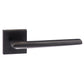 Atlantic UK Forme FMS422MB 'Boston' Matt Black Door Handles on Square Rose product image