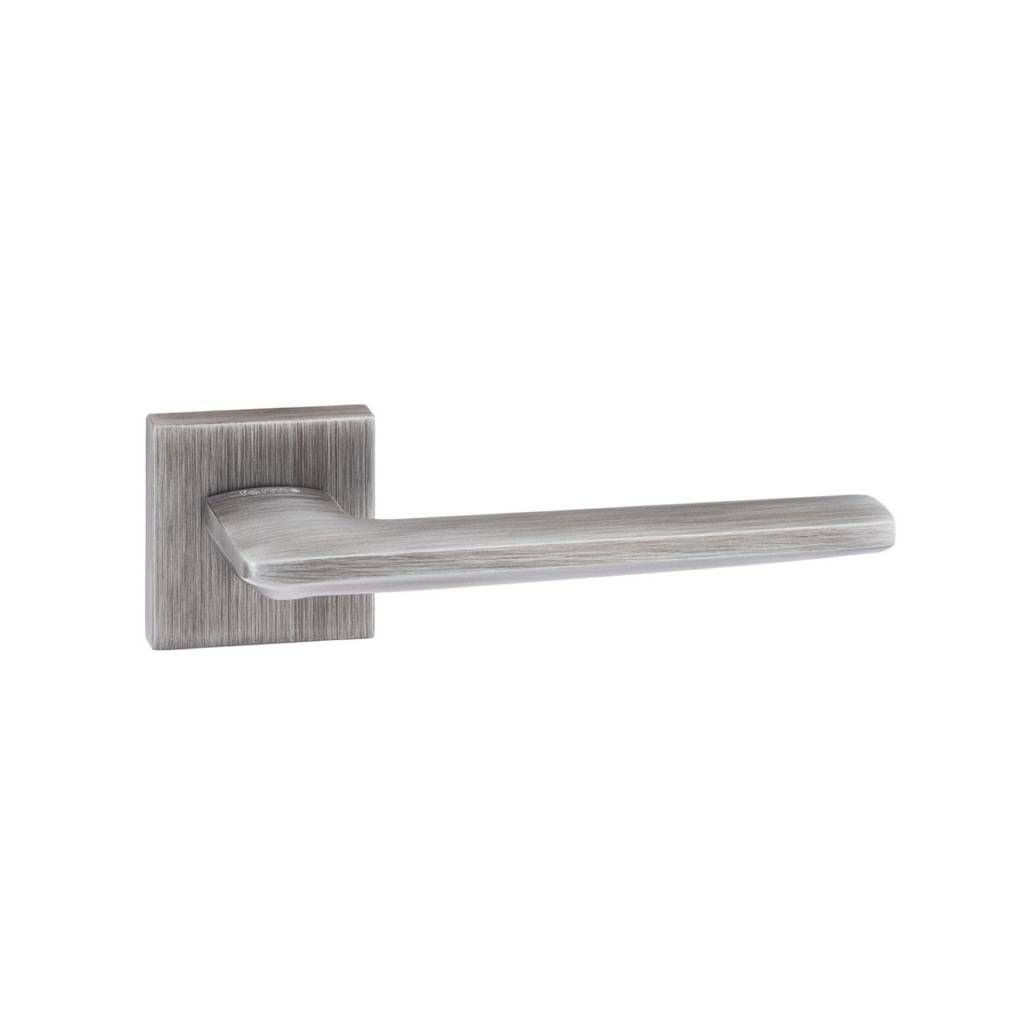 Atlantic UK Urban Graphite Boston Forme Door Handles On Square Minimal Rose - FMS422UG Matt Pewter product image