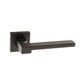 Atlantic UK Forme FMS430MB 'Ginevra' Matt Black Door Handles on Square Rose product image