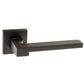 Atlantic UK Forme FMS430MB 'Ginevra' Matt Black Door Handles on Square Rose product image