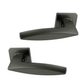 Sable Gun Metal Grey Door Handles on Square Rose product image