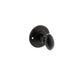 Atlantic UK 'Millhouse Brass' Oval Bathroom Turn & Release - Matt Black - MHOWCMB product image