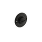 Atlantic UK 'Millhouse Brass' Oval Bathroom Turn & Release - Matt Black - MHOWCMB product image
