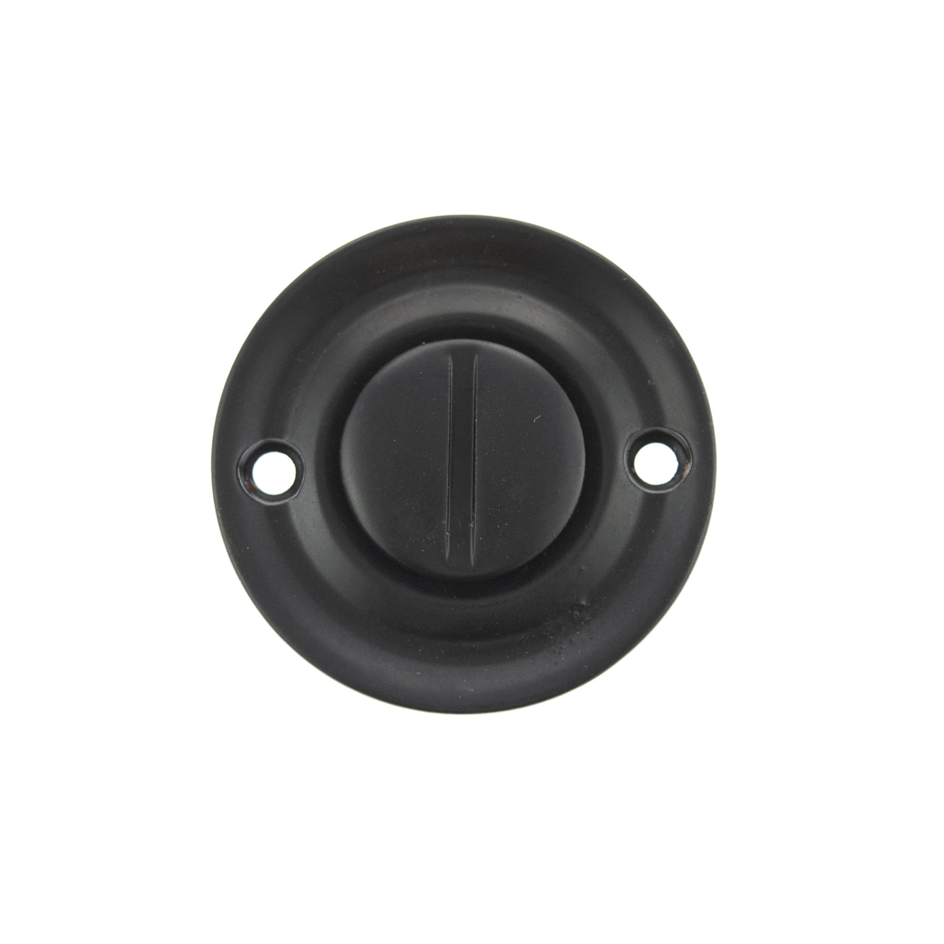 Matt Black Reeded Design Bathroom Turn & Release - OEOWCMB product image