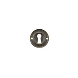 Atlantic Old English Solid Brass Open Key Hole Escutcheon, Urban Dark Bronze - OERKEUDB