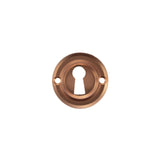 Atlantic Old English Solid Brass Open Key Hole Escutcheon, Urban Satin Copper - OERKEUSC
