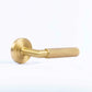 Piccadilly Knurled Lever Door Handles - Burlington Range - Satin Brass - BUR40SB