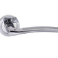 Indiana Door Handles Satin Chrome/Polished Chrome Duo Finish - S33RSCPC