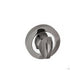 Bathroom Turn and Release Polished Chrome/Black Nickel S3WCRBNPC product image