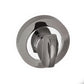Bathroom Turn and Release Polished Chrome/Black Nickel S3WCRBNPC product image