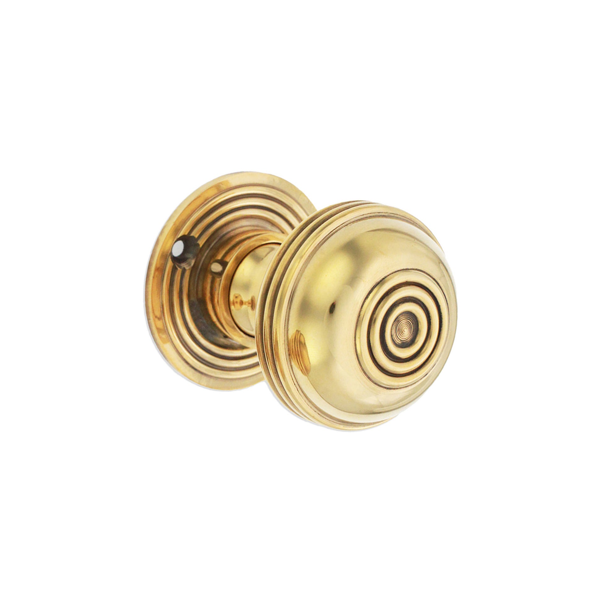 Aged Brass Bloxwich Mortice /Rim Door Knobs (Solid Brass) 50mm - SB2103AB product image