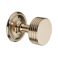 Thumbnail for Spira Brass 'Oxford' Mortice Door Knobs Polished Brass - SB2124PB