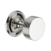 Thumbnail for Spira Brass Oxford Mortice Door Knobs, Polished Nickel - SB2124PN