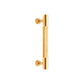 Knurled Satin Brass Cupboard Pull Handle product image