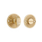 Polished Brass Reeded Beehive Design Bathroom Turn & Release product image