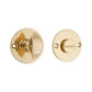 Polished Brass Classic Design Bathroom Turn & Release product image