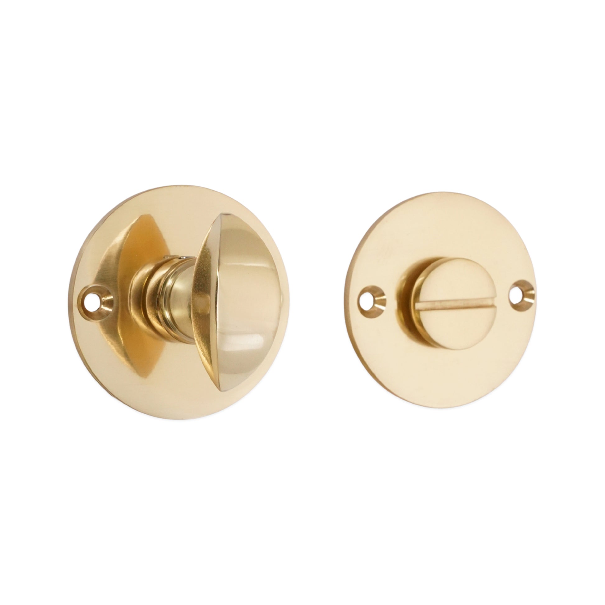 Polished Brass Classic Design Bathroom Turn & Release product image