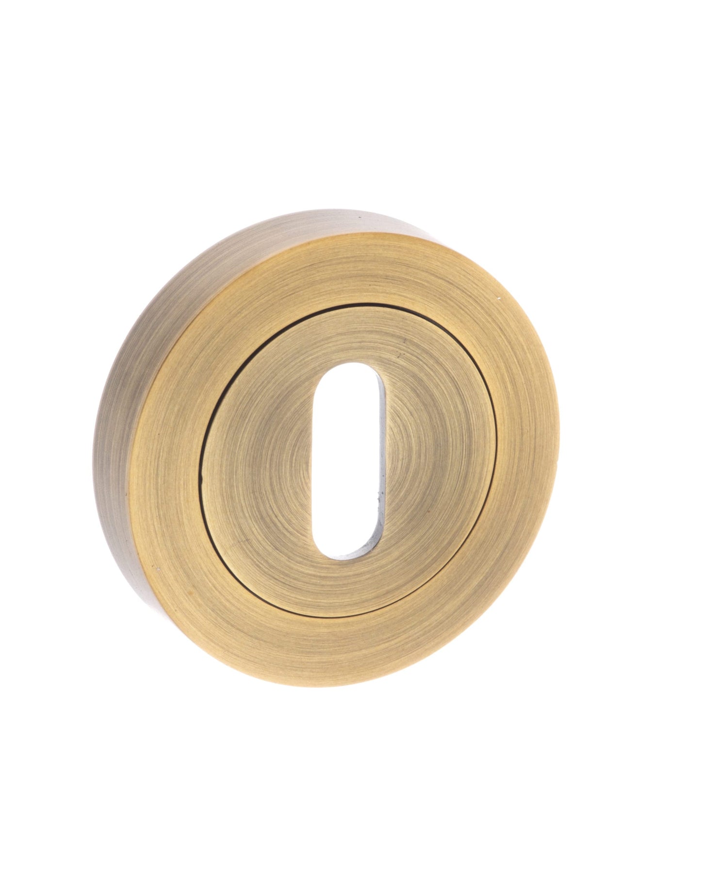 Atlantic 'Standard Profile' Keyhole Round Rose, Various Finishes-SPMESCK