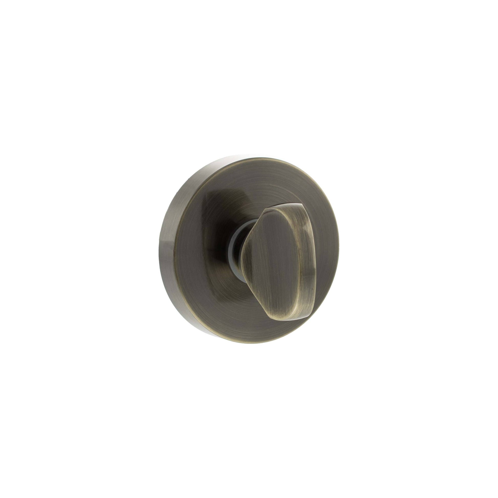 Senza Pari WC Turn and Release on Minimal Round Rose - Antique Brass - SPRWCAB product image